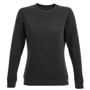 SOLS Womens/Ladies Sully Marl Sweatshirt (M) (Charcoal)