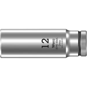 Wera 8790 HMA Deep 1/4" Drive Hexagon Socket Metric 1/4" 12mm