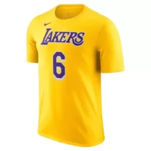 Nike Heat Mens Nike NBA T-Shirt - Yellow