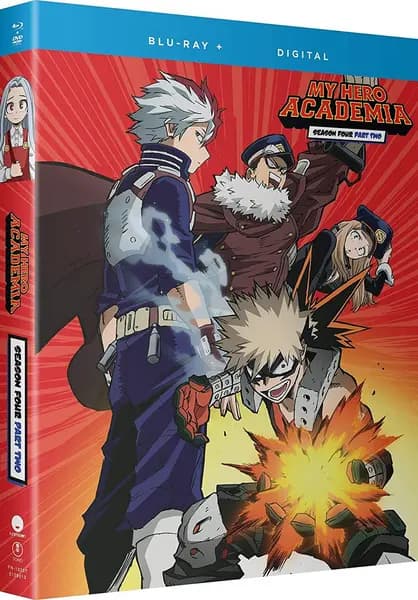 My Hero Academia: Season 4 Part 2 Bluray