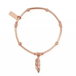ChloBo RBMNB571 Women's Mini Noodle Ball Filigree Feather Bracele