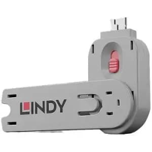 LINDY USB-A socket key Lindy Pink 40620