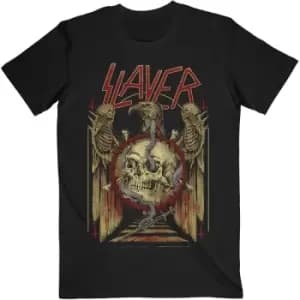 Slayer - Eagle & Serpent Unisex Large T-Shirt - Black