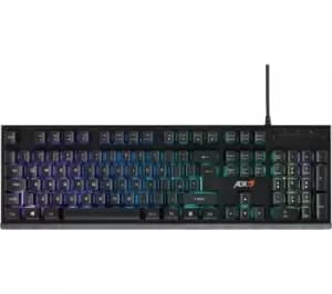 ADX ADXA0419 Gaming Keyboard, Black