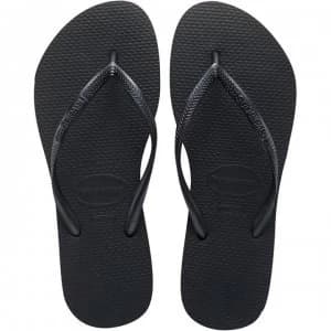 Havaianas Slim Flip Flops - Black