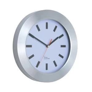 Original Wall Clock with Brushed Aluminium Case Diameter 300mm