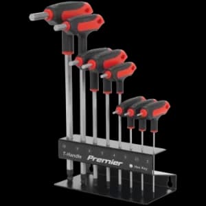 Sealey AK7195 8 Piece T handle Ball-End Hex Key Set