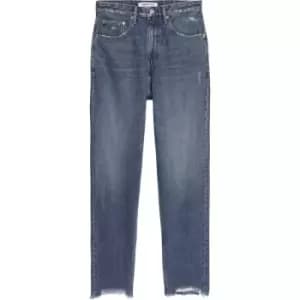 Tommy Jeans Ultra High Rise Mom Jeans - Blue