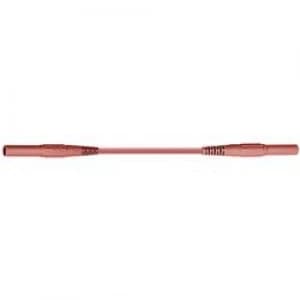 Safety test lead 0.5 m Red Staeubli XMS 419