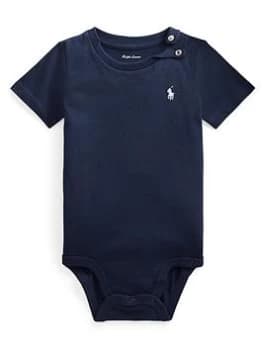 Ralph Lauren Baby Boys Core Bodysuit - Navy, Size 6 Months
