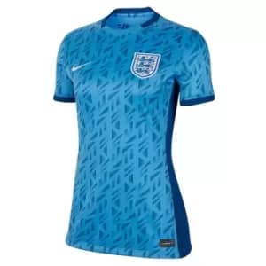 Nike England Away Shirt 2023 Womens - Blue
