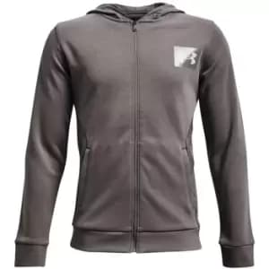 Under Armour Summit Knit Full Zip Hoodie Junior Boys - Grey
