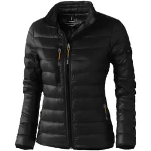 Elevate Womens/Ladies Scotia Light Down Jacket (L) (Solid Black)