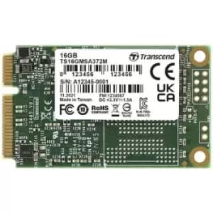 Transcend MSA372M 16GB Internal mSATA SSD SATA III Retail TS16GMSA372M