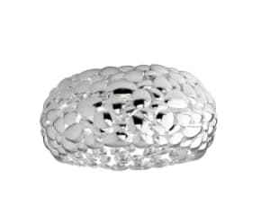 DIONISO 3 Light Semi Flush Light Chrome 48x21cm