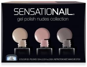 SensatioNail Nude Gel Polish Set of 3