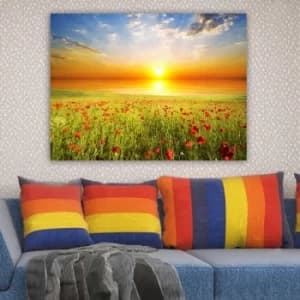 121773325_70100 Multicolor Decorative Canvas Painting