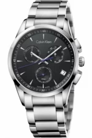 Mens Calvin Klein New Bold Chronograph Watch K5A27141