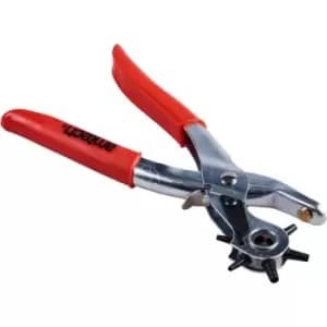 Amtech B1400 Revolving Leather Punch Plier, Hole Puncher for Belt, Canvas, Plastics, and Textiles