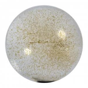 Golddigga XL Beachball - Gold Glitter