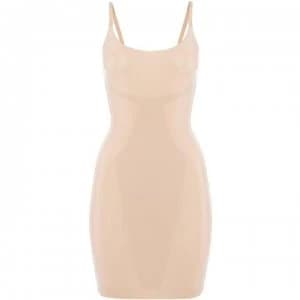 Nancy Ganz Sweeping Curves Slip Dress - Nude