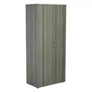 Jemini Wooden Cupboard 800x450x1800mm Grey Oak KF810582 KF810582