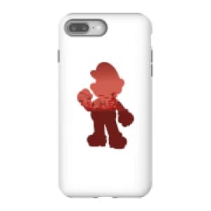 Nintendo Super Mario Mario Silhouette Phone Case - iPhone 8 Plus - Tough Case - Gloss