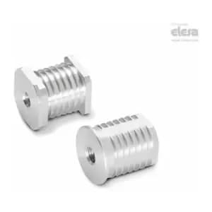 Elesa - Threaded end-cap for tube-GN 992-D30-M8