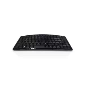 Accuratus Curve keyboard RF Wireless + USB QWERTY UK International Black