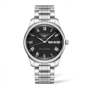 Longines Master Mens Stainless Steel Bracelet Watch
