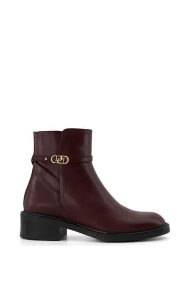 'Praising' Leather Ankle Boots