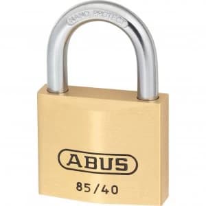 Abus 85 Series Classic Brass Padlock Keyed Alike 40mm Standard 709