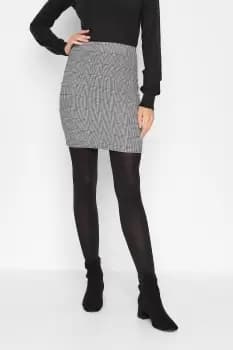 Tall Dogtooth Mini Pencil Skirt
