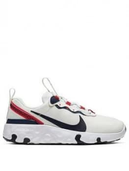 Nike Renew Element 55 Childrens Trainers - White/Navy/Red