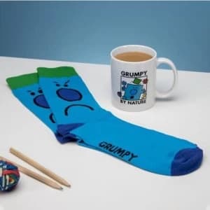 Mr. Men And Little Miss - Mr Grumpy Standard And Socks Mug