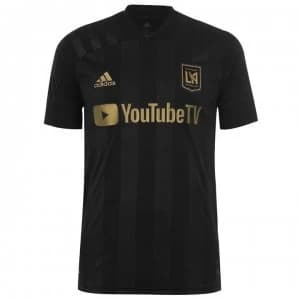 adidas Los Angeles FC Home Shirt 2020 - Black/Gold