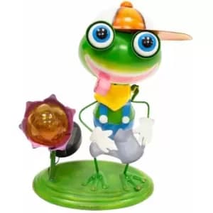 Metal Animal Lights / Solar Powered LEDs / Weatherproof Statues / Garden Decorations / Patio Ornaments (Frog) - Gardenkraft
