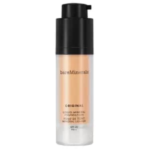 bareMinerals Original SPF20 Liquid Mineral Foundation 30ml (Various Shades) - Medium Beige