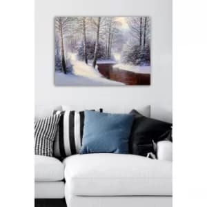 1566882853-5070 Multicolor Decorative Canvas Painting