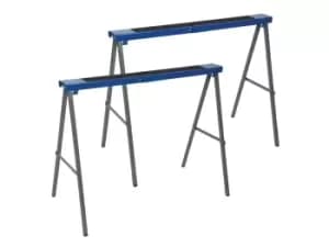 Silverline 783160 Metal Saw Horse Twin Pack 125kg