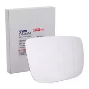 TYC Wing Mirror Glass VOLVO 338-0057-1 31217278,31217281,31424239