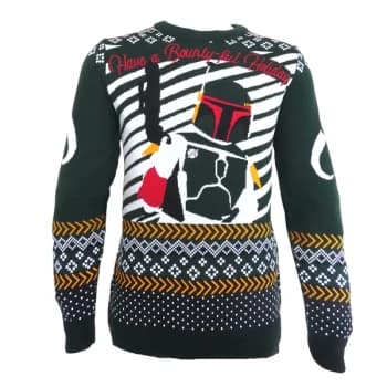 Star Wars - Boba Bounty-ful Unisex Christmas Jumper Large