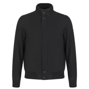 Paul And Shark Wool Bomber Jacket - Blue