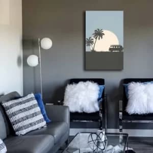 45702021C-067 Multicolor Decorative Canvas Painting