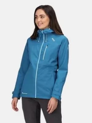 Regatta Regatta Britedale Waterproof Shell Jacket, Blue, Size 12, Women