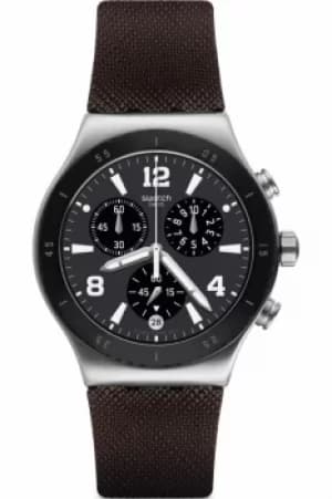 Swatch Duo Brown Watch YVS450