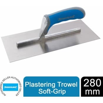 Plastering Trowel Soft-Grip 280mm 373507 - Silverline