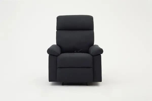 Home Detail Brody Manual Recliner Sofa Grey