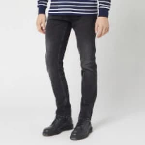Nudie Jeans Mens Grim Tim Slim Jeans - Concrete Black - W34/L32