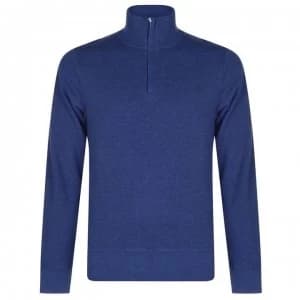 Gant Half Zip Sweater - Indigo 487